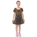 Sweet Dreams Kids  Short Sleeve Velvet Dress View1