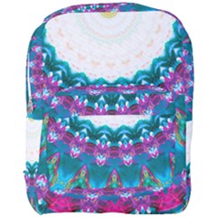 Peacock Full Print Backpack by LW323