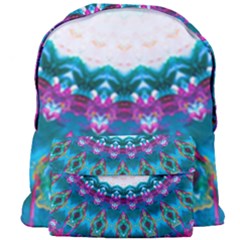 Peacock Giant Full Print Backpack by LW323