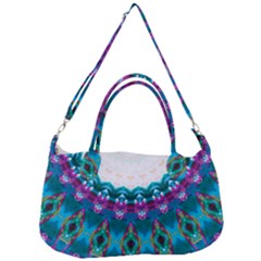 Peacock Removal Strap Handbag by LW323