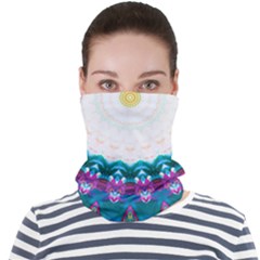 Peacock Face Seamless Bandana (adult)