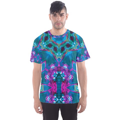 Peacock2 Men s Sport Mesh Tee by LW323