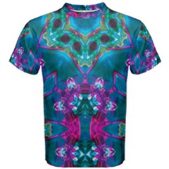 Peacock2 Men s Cotton Tee by LW323