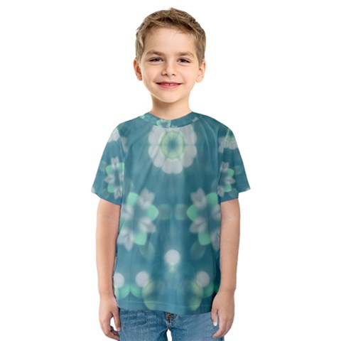 Softpetals Kids  Sport Mesh Tee by LW323