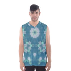 Softpetals Men s Basketball Tank Top by LW323