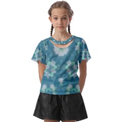 Softpetals Kids  Front Cut Tee by LW323