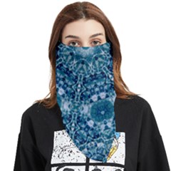 Blue Heavens Face Covering Bandana (triangle)