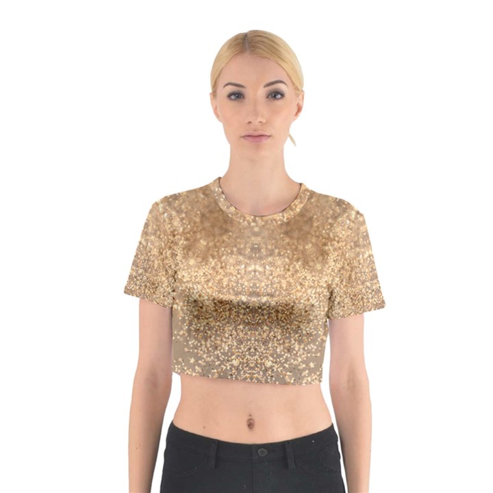 Sparkle Cotton Crop Top