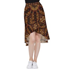 Gloryplace Frill Hi Low Chiffon Skirt