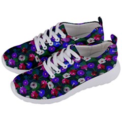 Watercolor Flowers  Bindweed  Liana Men s Lightweight Sports Shoes by SychEva