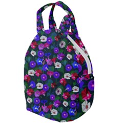 Watercolor Flowers  Bindweed  Liana Travel Backpacks by SychEva