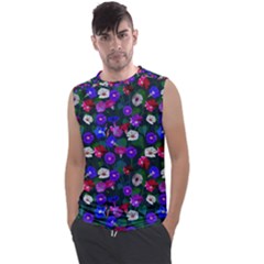 Watercolor Flowers  Bindweed  Liana Men s Regular Tank Top by SychEva