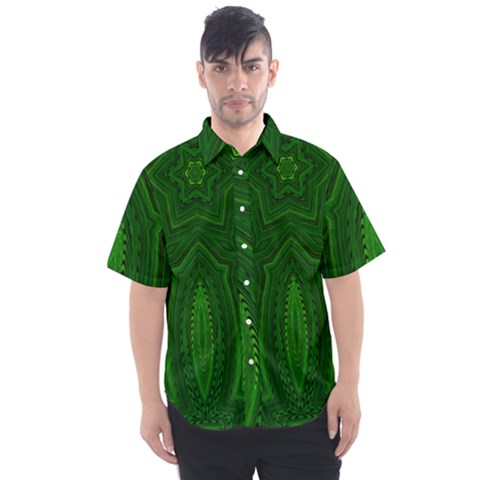 Freshspring3 Men s Short Sleeve Shirt by LW323