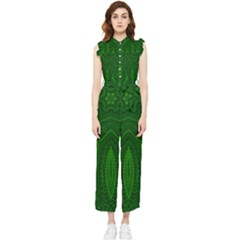 Freshspring3 Women s Frill Top Jumpsuit by LW323