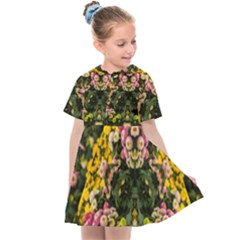 Springflowers Kids  Sailor Dress by LW323