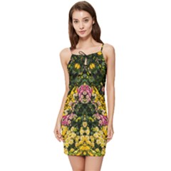 Springflowers Summer Tie Front Dress by LW323