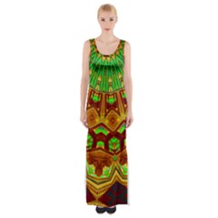 Glorious Thigh Split Maxi Dress by LW323