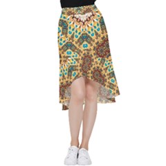 Worthyisthelamb Frill Hi Low Chiffon Skirt by LW323