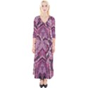 Godsglory1 Quarter Sleeve Wrap Maxi Dress View1