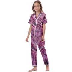 Godsglory1 Kids  Satin Short Sleeve Pajamas Set by LW323