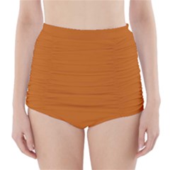 Alloy Orange High-waisted Bikini Bottoms by FabChoice