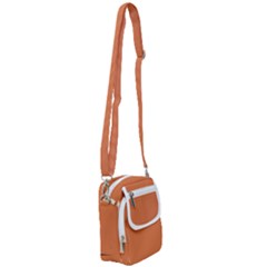 Amber Glow Shoulder Strap Belt Bag by FabChoice