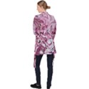 Dusty pink marbling Long Sleeve Velvet Kimono  View2