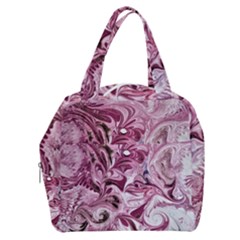 Dusty Pink Marbling Boxy Hand Bag