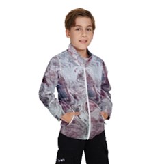 Pebbles Module  Kids  Windbreaker by kaleidomarblingart