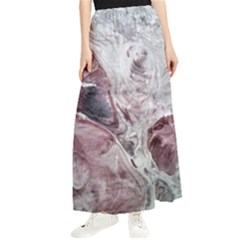 Pebbles Module  Maxi Chiffon Skirt by kaleidomarblingart