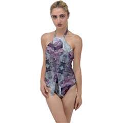 Pebbles Repeats Iv Go With The Flow One Piece Swimsuit by kaleidomarblingart