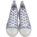 Pretty Porcelain Men s Mid-Top Canvas Sneakers View1