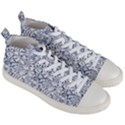 Pretty Porcelain Men s Mid-Top Canvas Sneakers View3