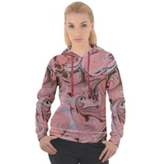 Pink Swirls Women s Overhead Hoodie