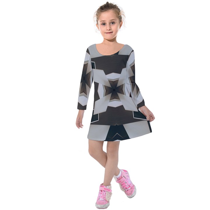 Newdesign Kids  Long Sleeve Velvet Dress