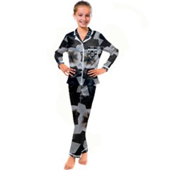 Newdesign Kid s Satin Long Sleeve Pajamas Set