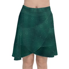 Windy Chiffon Wrap Front Skirt by LW323