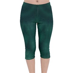 Windy Velvet Capri Leggings  by LW323