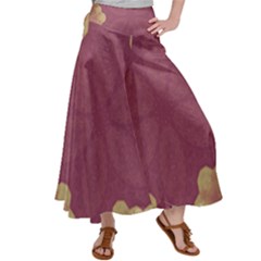 Misty Rose Satin Palazzo Pants by LW323