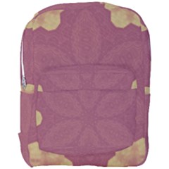 Misty Rose Full Print Backpack by LW323