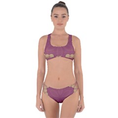 Misty Rose Criss Cross Bikini Set by LW323