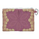 Misty Rose Canvas Cosmetic Bag (XL) View2