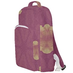 Misty Rose Double Compartment Backpack by LW323