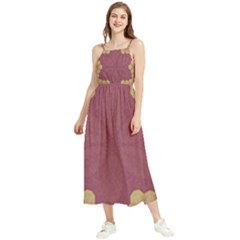 Misty Rose Boho Sleeveless Summer Dress by LW323