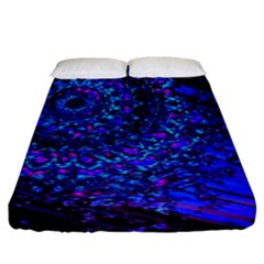 Uv Mandala Fitted Sheet (king Size) by MRNStudios