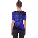 UV Mandala Shoulder Cut Out Short Sleeve Top View2