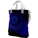 UV Mandala Canvas Messenger Bag View1