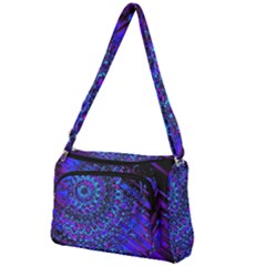 Uv Mandala Front Pocket Crossbody Bag by MRNStudios