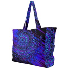 Uv Mandala Simple Shoulder Bag by MRNStudios