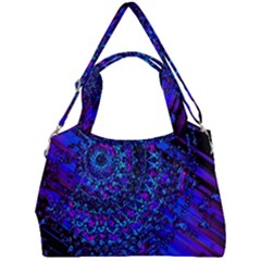 Uv Mandala Double Compartment Shoulder Bag by MRNStudios